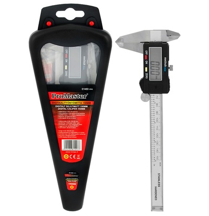 DIGITAALITYÖNTÖMITTA 150MM PROMASTER kuva