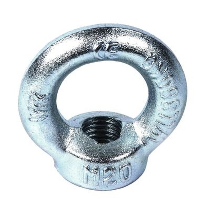 DIN 582 ZN NOSTOSILMUKKAMUTTERI C15 kuva