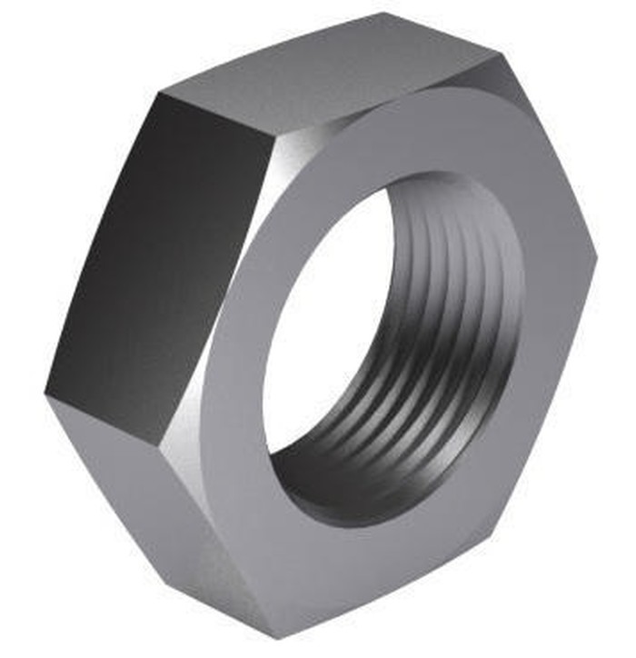 DIN 439 A2 HK MATALA KUUSIOMUTTERI kuva