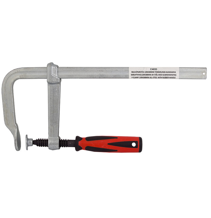 RUUVIPURISTIN 120X600MM TERÄSRUNKO kuva