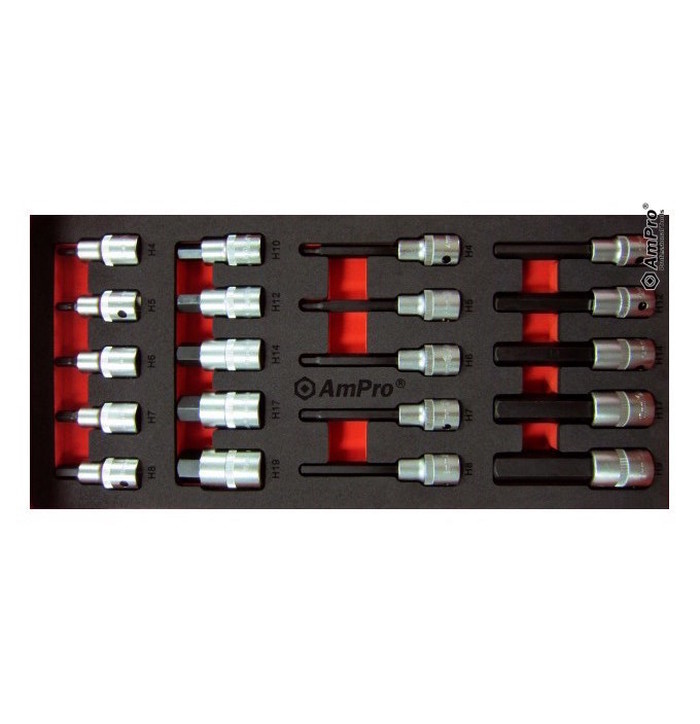 MD KUUSIOKÄRKIHYLSYSARJA 1/2" 20-OS. kuva