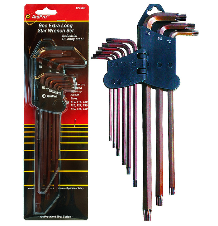 TORX-AVAINSARJA 9-OS S2 PITKÄ kuva