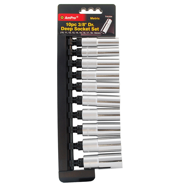 PITKÄ HYLSYSARJA 3/8" 10-OS. kuva