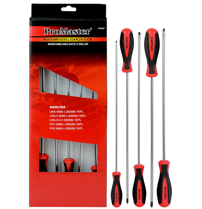 RUUVIMEISSELISARJA 300MM 5-OS. kuva