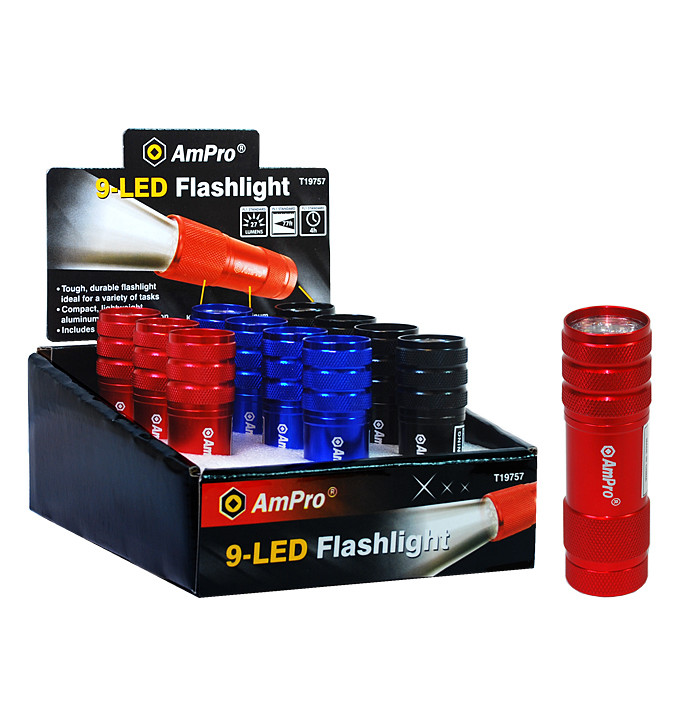 LED-KÄSIVALAISIN 25LM 9-LED kuva