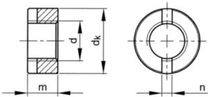 DIN546 mitoitustaulu