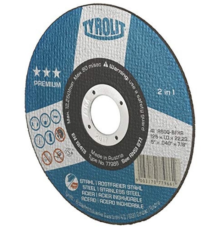 KATKAISULAIKKA 125X1.0X22 INOX PRE kuva