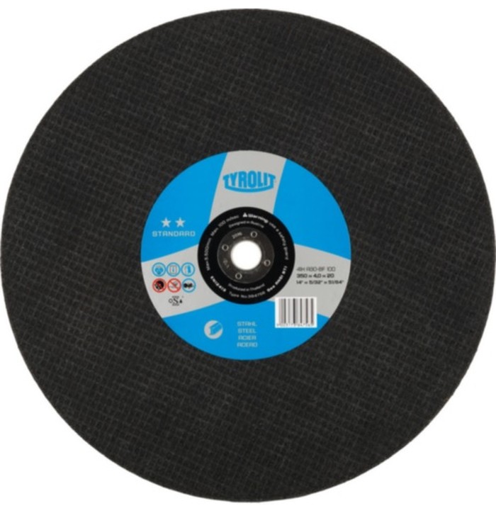 KATKAISULAIKKA 350X4.0X25.4 STEEL STD kuva