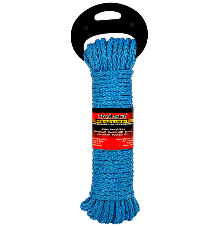 KÖYSI PP 6MM PUNOTTU 25M kuva