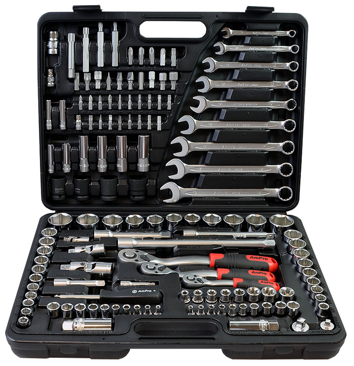 TYÖKALUSARJA 1/4" 3/8" 1/2" MM/SAE 130-O kuva