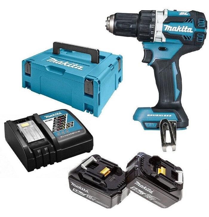 MAKITA DDF484RTJ AKKUPORAKONE 18V 2X5AH kuva