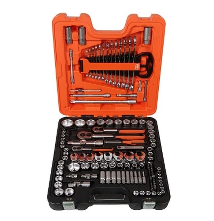 Bahco S138 hylsysarja 1/4" + 3/8" + 1/2" 138-os. kuva