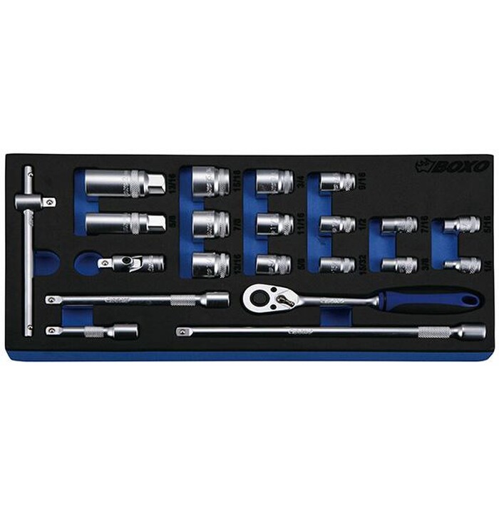 Boxo hylsysarja 3/8" tuumamitat kuva